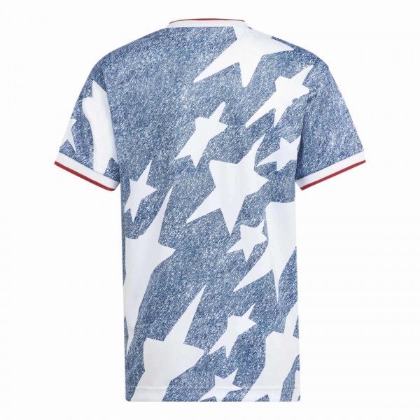 Подростковая adidas USA 1994 Denim Graphic Fashion Jersey - Blue