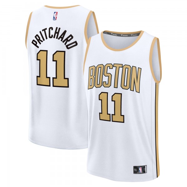Джерси Payton Pritchard Boston Celtics Fanatics 2025/26 City Edition Fast Break - White