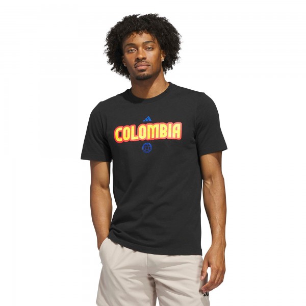 Colombia National Team adidas Jersey Hook T-Shirt - Black