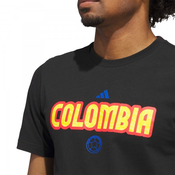 Colombia National Team adidas Jersey Hook T-Shirt - Black