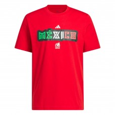 Mexico National Team adidas Jersey Hook T-Shirt - Red