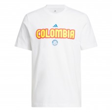 Colombia National Team adidas Jersey Hook T-Shirt - White