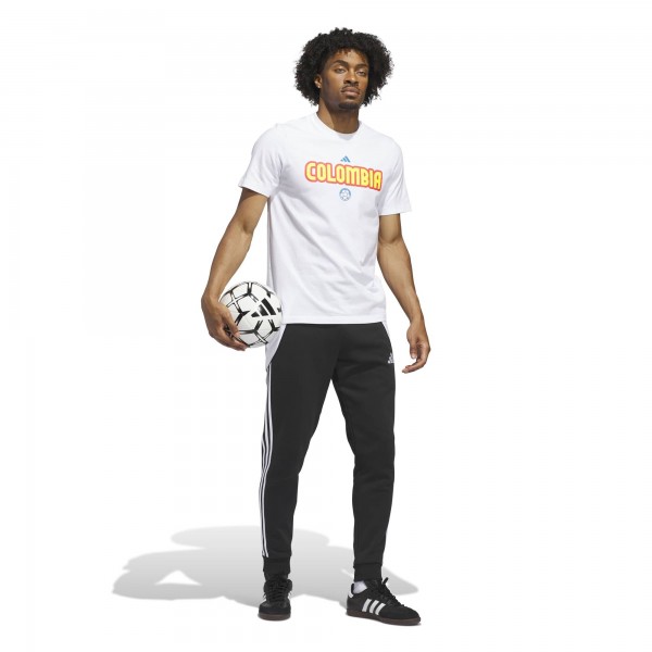 Colombia National Team adidas Jersey Hook T-Shirt - White