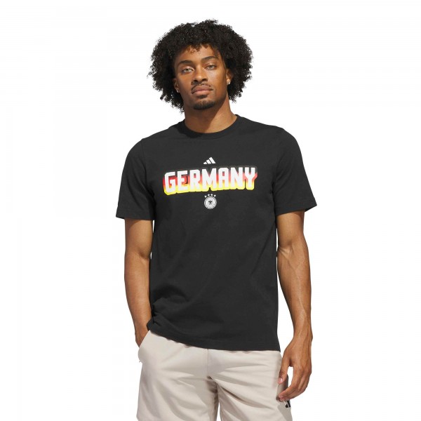 Germany National Team adidas Jersey Hook T-Shirt - Black