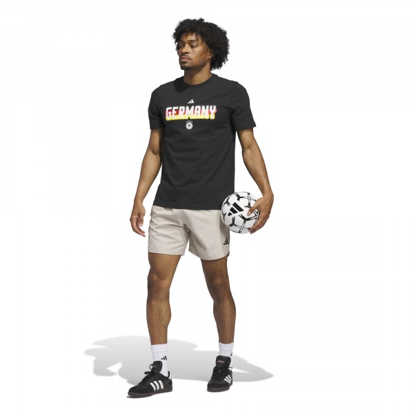 Germany National Team adidas Jersey Hook T-Shirt - Black