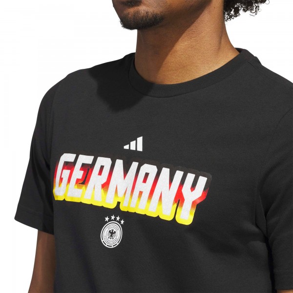 Germany National Team adidas Jersey Hook T-Shirt - Black