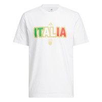 Italy National Team adidas Jersey Hook T-Shirt - White