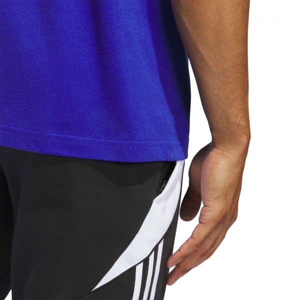 Italy National Team adidas Jersey Hook T-Shirt - Blue