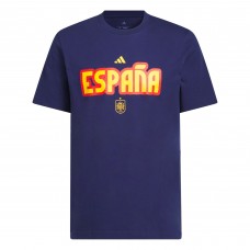 Spain National Team adidas Jersey Hook T-Shirt - Navy
