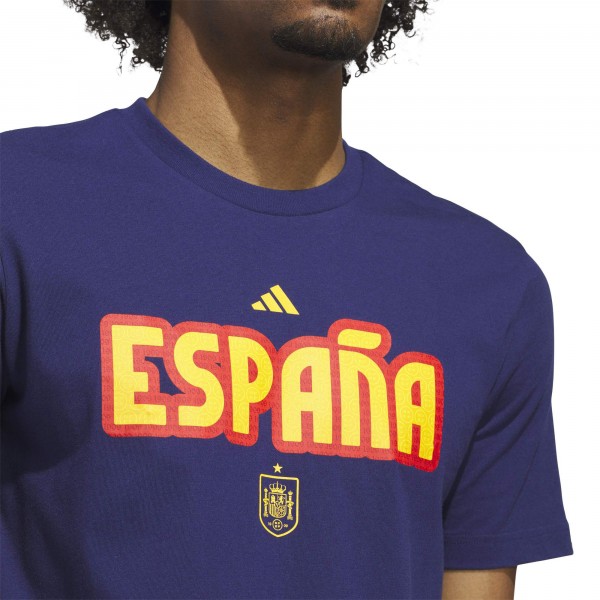 Spain National Team adidas Jersey Hook T-Shirt - Navy