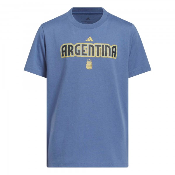 Подростковая Argentina National Team adidas Jersey Hook T-Shirt - Blue