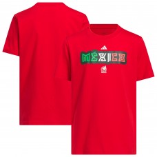 Подростковая Mexico National Team adidas Jersey Hook T-Shirt - Red