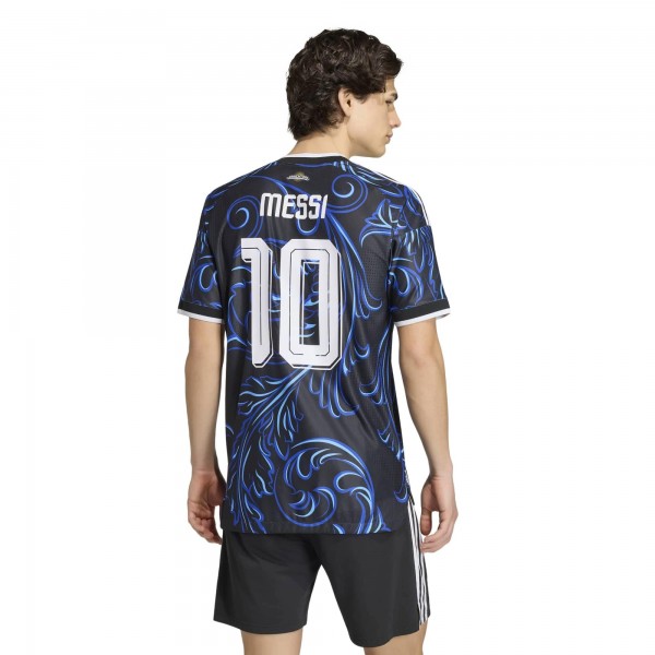 Джерси Lionel Messi Argentina National Team adidas FIFA x World Cup 2022 Winners Away Authentic Player - Black