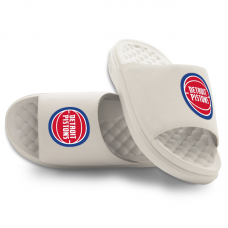 Подростковая Detroit Pistons ISlide Cream Primary Motive Slide Sandals