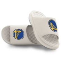 Подростковая Golden State Warriors ISlide Cream Primary Motive Slide Sandals