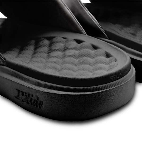 Подростковая Philadelphia 76ers ISlide Black Primary Motive Slide Sandals