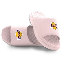 Подростковая Los Angeles Lakers ISlide Pink Primary Motive Slide Sandals