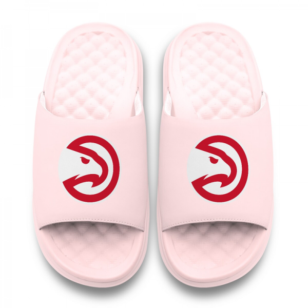 Шлепки Подростковая Atlanta Hawks ISlide Pink Primary Motive