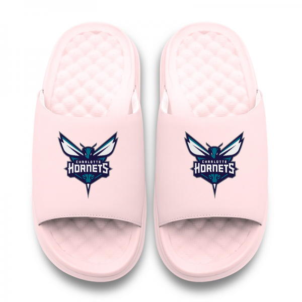 Подростковая Charlotte Hornets ISlide Pink Primary Motive Slide Sandals