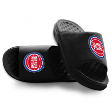 Подростковая Detroit Pistons ISlide Black Primary Motive Slide Sandals
