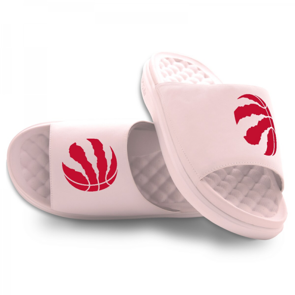 Подростковая Toronto Raptors ISlide Pink Primary Motive Slide Sandals