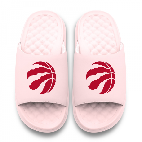 Подростковая Toronto Raptors ISlide Pink Primary Motive Slide Sandals