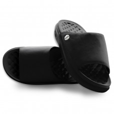 Unisex Brooklyn Nets ISlide Black Minimalistic Motive Slide Sandals