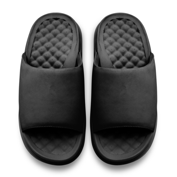 Unisex Detroit Pistons ISlide Black Minimalistic Motive Slide Sandals