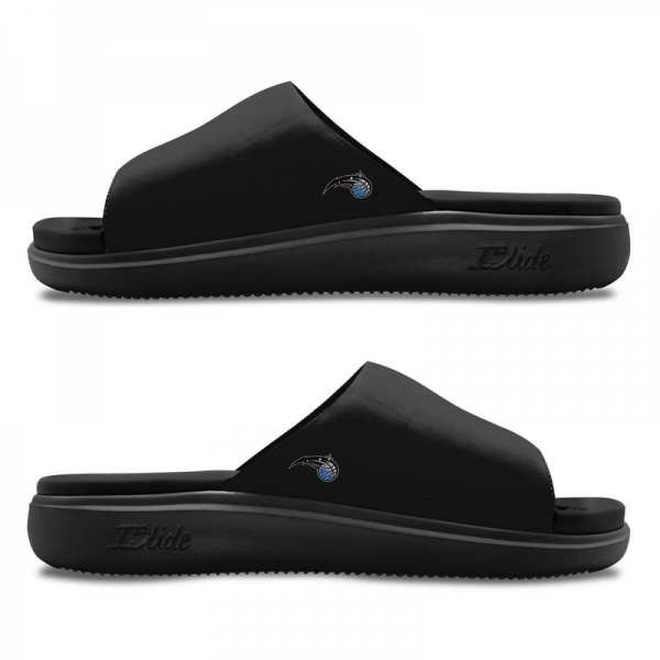 Шлепки Unisex Orlando Magic ISlide Black Minimalistic Motive