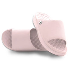 Unisex Brooklyn Nets ISlide Pink Minimalistic Motive Slide Sandals