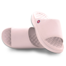 Unisex Detroit Pistons ISlide Pink Minimalistic Motive Slide Sandals