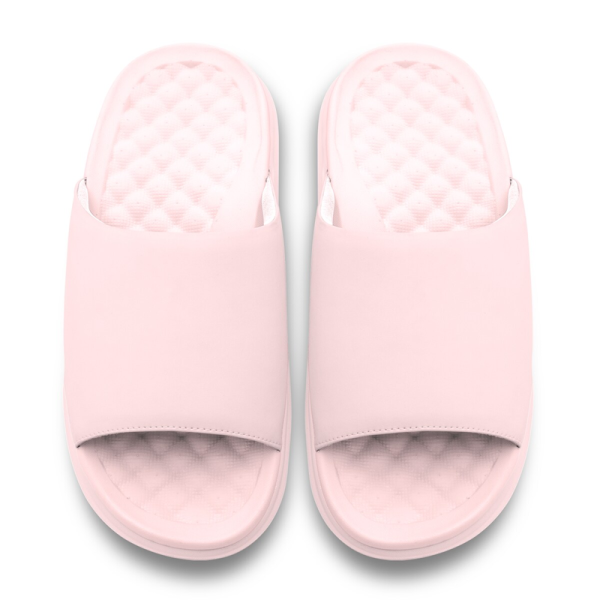 Unisex Detroit Pistons ISlide Pink Minimalistic Motive Slide Sandals