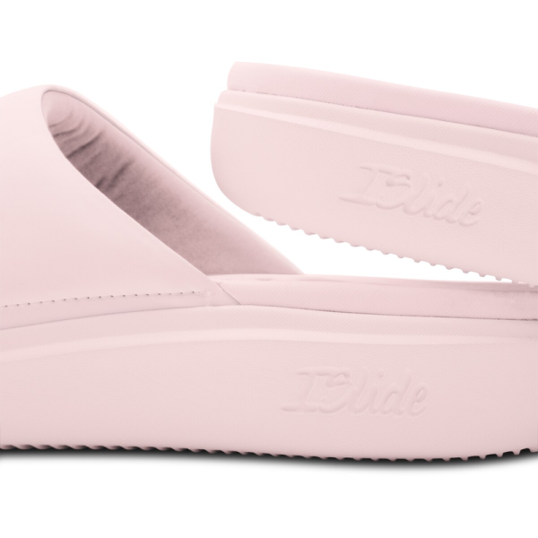 Unisex Detroit Pistons ISlide Pink Minimalistic Motive Slide Sandals