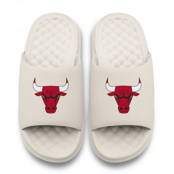 Шлепки Unisex Chicago Bulls ISlide Cream Primary Motive