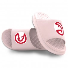 Unisex Atlanta Hawks ISlide Pink Primary Motive Slide Sandals