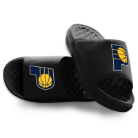 Unisex Indiana Pacers ISlide Black Primary Motive Slide Sandals