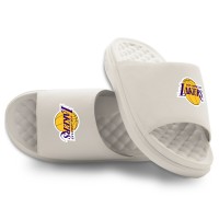 Unisex Los Angeles Lakers ISlide Cream Primary Motive Slide Sandals