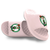 Unisex Boston Celtics ISlide Pink Primary Motive Slide Sandals