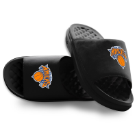 Unisex New York Knicks ISlide Black Primary Motive Slide Sandals
