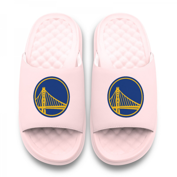 Шлепки Unisex Golden State Warriors ISlide Pink Primary Motive