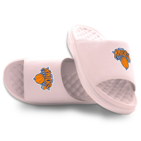 Unisex New York Knicks ISlide Pink Primary Motive Slide Sandals