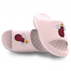 Unisex Miami Heat ISlide Pink Primary Motive Slide Sandals