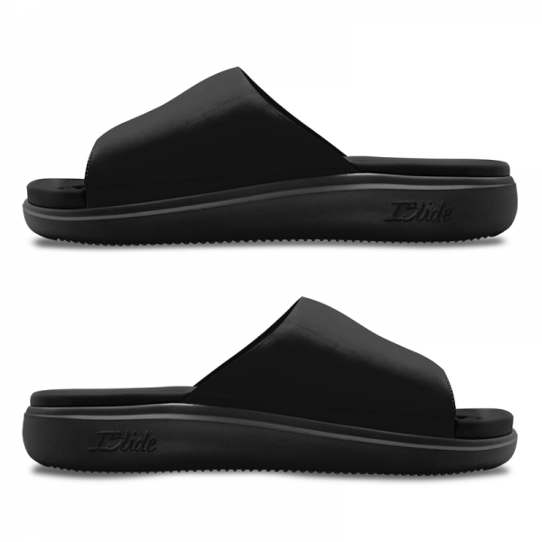 Unisex Detroit Pistons ISlide Black Primary Motive Slide Sandals