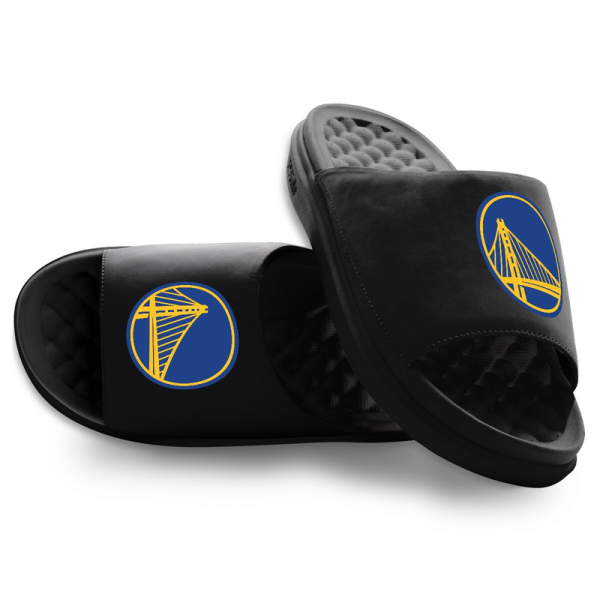 Шлепки Unisex Golden State Warriors ISlide Black Primary Motive