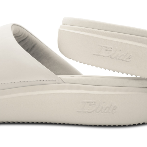 Unisex Detroit Pistons ISlide Cream Tonal Pop Motive Slide Sandals