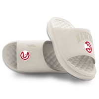 Unisex Atlanta Hawks ISlide Cream Tonal Pop Motive Slide Sandals