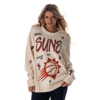 Phoenix Suns The Wild Collective Unisex 2025/26 City Edition Jacquard Sweater - Cream