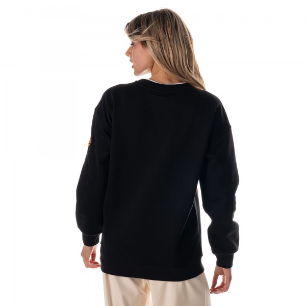 Кофта Phoenix Suns The Wild Collective Unisex 2025/26 City Edition Double Collar Fleece - Black