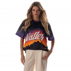 Phoenix Suns The Wild Collective Unisex 2025/26 City Edition Boxy Mesh T-Shirt - Black