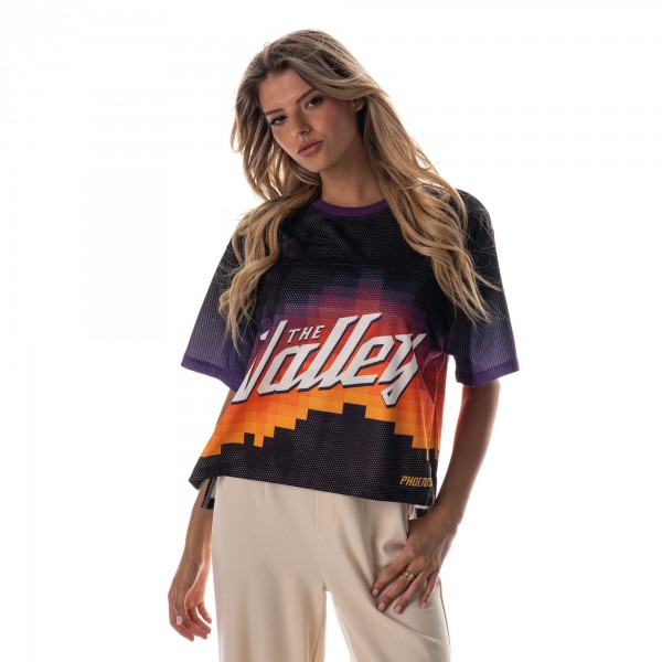 Футболка Phoenix Suns The Wild Collective Unisex 2025/26 City Edition Boxy Mesh - Black